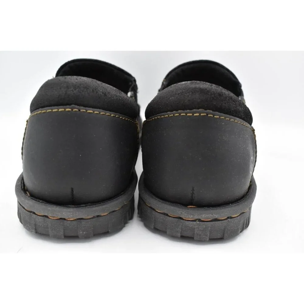 Born Mens‎ Size 8.5 Gudmund Black Full Grain Leather Slip On Casual Shoes